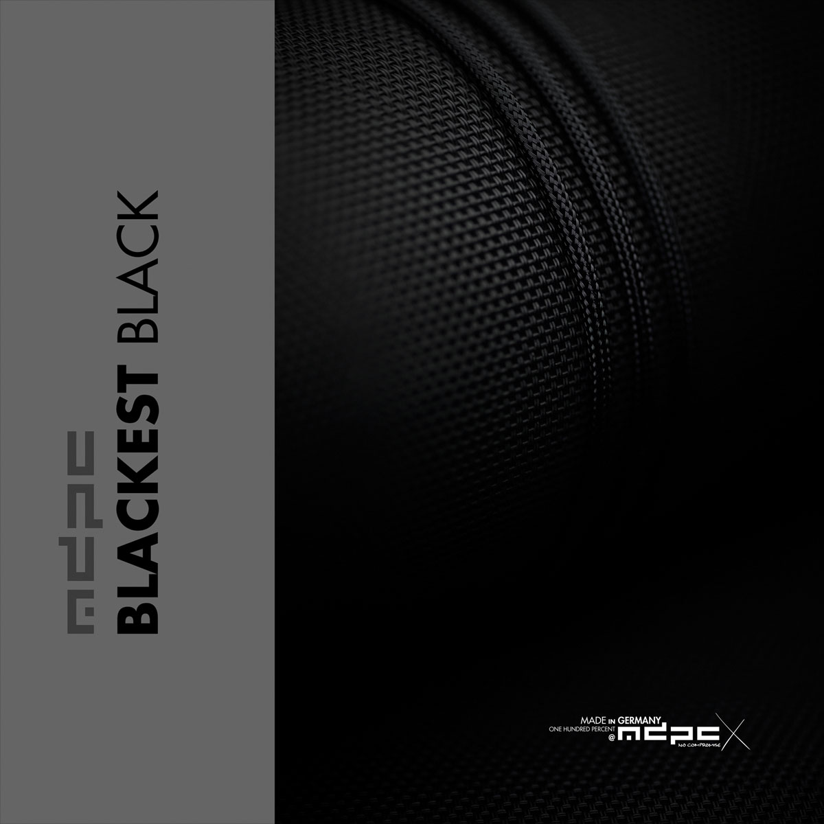 BLACKEST BLACK | XTC kábelharisnya