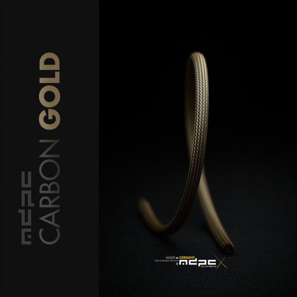 CARBON-GOLD | MEDIUM kábelharisnya 100m