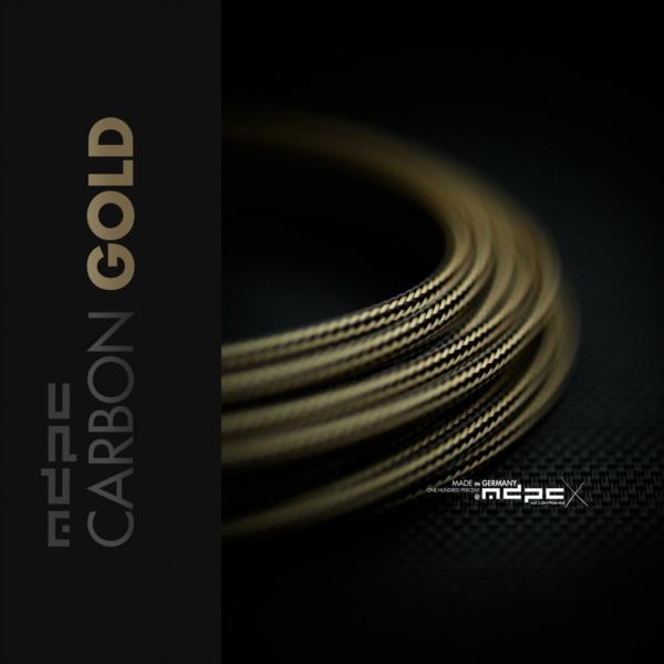 CARBON-GOLD | SMALL kábelharisnya 100m