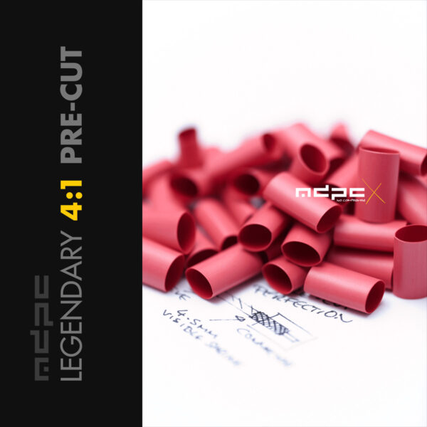 RED | 4:1 | SMALL PRE-CUT zsugorcső