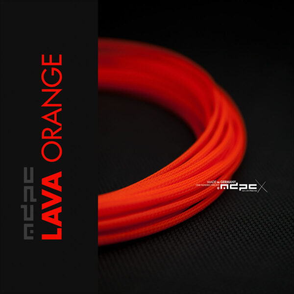 LAVA-ORANGE | SMALL kábelharisnya 100m