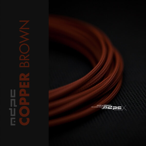 COPPER-BROWN | SMALL kábelharisnya 100m