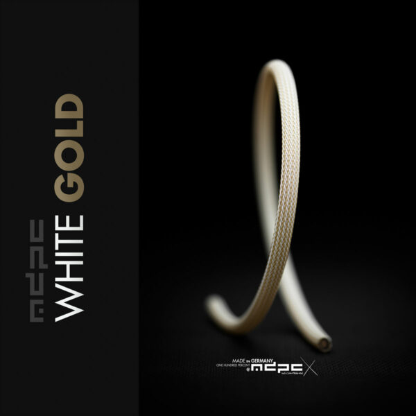WHITE-GOLD | MEDIUM kábelharisnya 100m