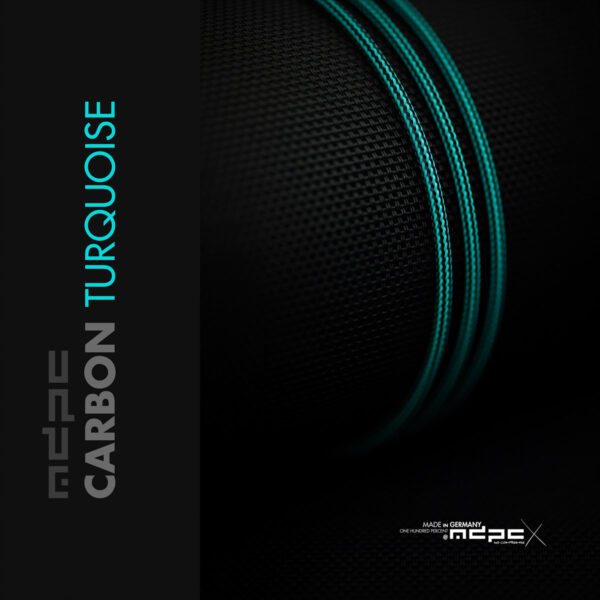 CARBON-TURQUOISE | XTC kábelharisnya